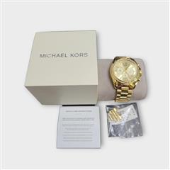 Michael Kors MK6538 Women's Bradshaw Quartz Gold Dial Watch